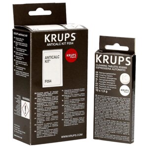 Набір Таблетки кавових олій Krups, порошок засіб від накипу Krups