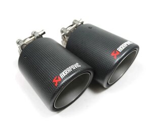 Насадка на глушник AKRAPOVIC EVO карбон 63 мм 89 мм акрапович