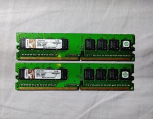 Оперативна пам'ять озу kingston DDR2 512 MB 667 mhz (KVR667D2n5/512)
