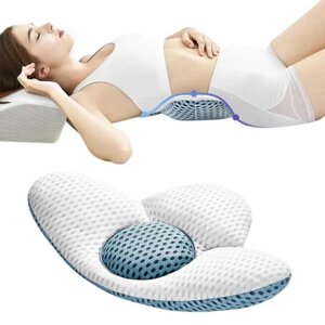 Ортопедична подушка під поперек для сну, підтримки спини
