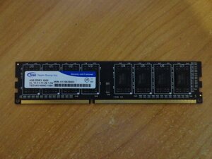 Пам'ять DDR3 4gb hynix, team PC-1600