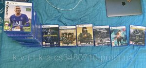 Playstation 5, fifa 22, returnal, battlefied, chivalry, uncharted ігри