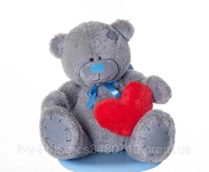Плюшевий ведмідь/ведмедик/тедді/teddy Me to You 100 см з подушкою-серцем