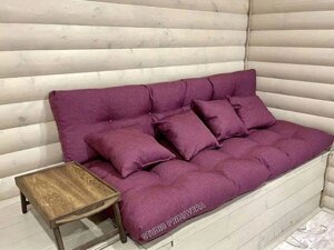 Подушка на стілець|качель|лавочку|піддон|палет|тканина
