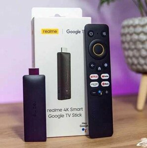 Приставка налаштована Realme 4K Google TV Stick (Smart Android Box)