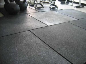 Гумова плитка для тренажерного залу, покриття для підлоги