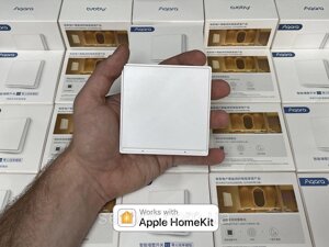 Розумний вимикач Aqara E1 Wall Switch EU QBKG40LM Вимикач HomeKit