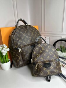 Рюкзак сумка Louis Vuitton стильний жіночий портфель Луї Віттон