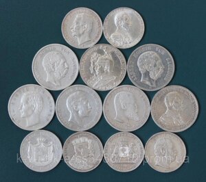 Срібна монета 3 марки 1910 року Німецької імперії, збереж.
