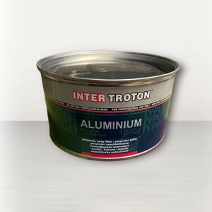 Шпаклівка Troton Inter Aluminium, що заповнює з алюмінієвим порошком.
