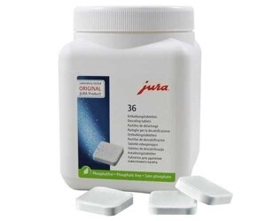 Таблетки Jura для видалення накипу 36шт (Засіб від накипу для Jura)
