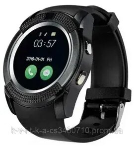Розумний спортивний годинник Smart Watch V8 фітнес браслет Браслет пульсометр