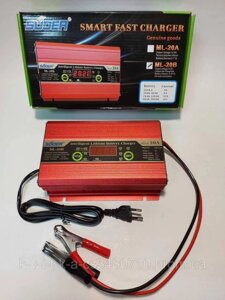 Універсальна зарядка для акумуляторів LiFePO4 ML-20B 12V 14,6V 4-20А