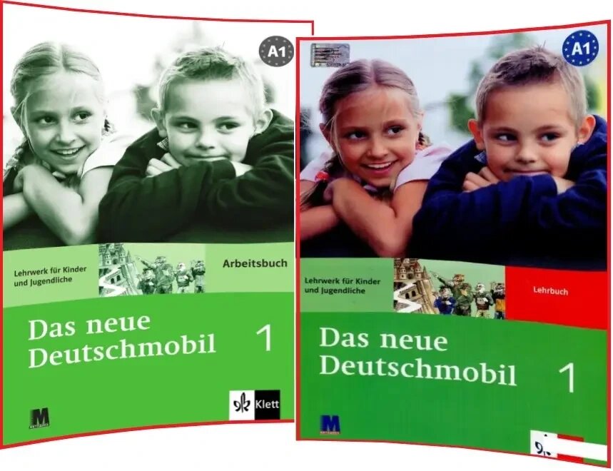 Das neue Deutschmobil 1 Lehrbuch + Arbeitsbuch (комплект) від компанії Inozemna - фото 1