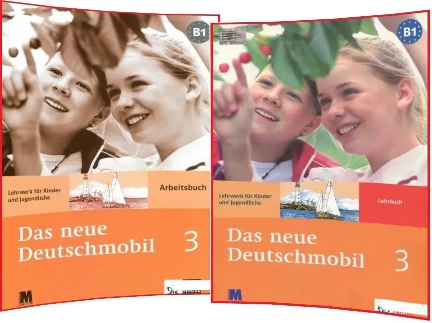 Das neue Deutschmobil 3 Lehrbuch + Arbeitsbuch (комплект) від компанії Inozemna - фото 1