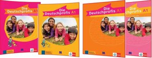 Die Deutschprofis A1 Kursbuch +bunsbuch + Testheft + Worterheft (Підручник + робочий зошит + тести + словник)