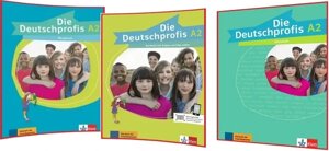 Die Deutschprofis A2 Kursbuch +bunsbuch + Testheft (Підручник + зошит + тести)
