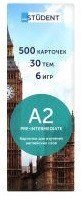 Друковані флеш-картки, російсько-англійська, рівень А2 (500) від компанії Inozemna - фото 1