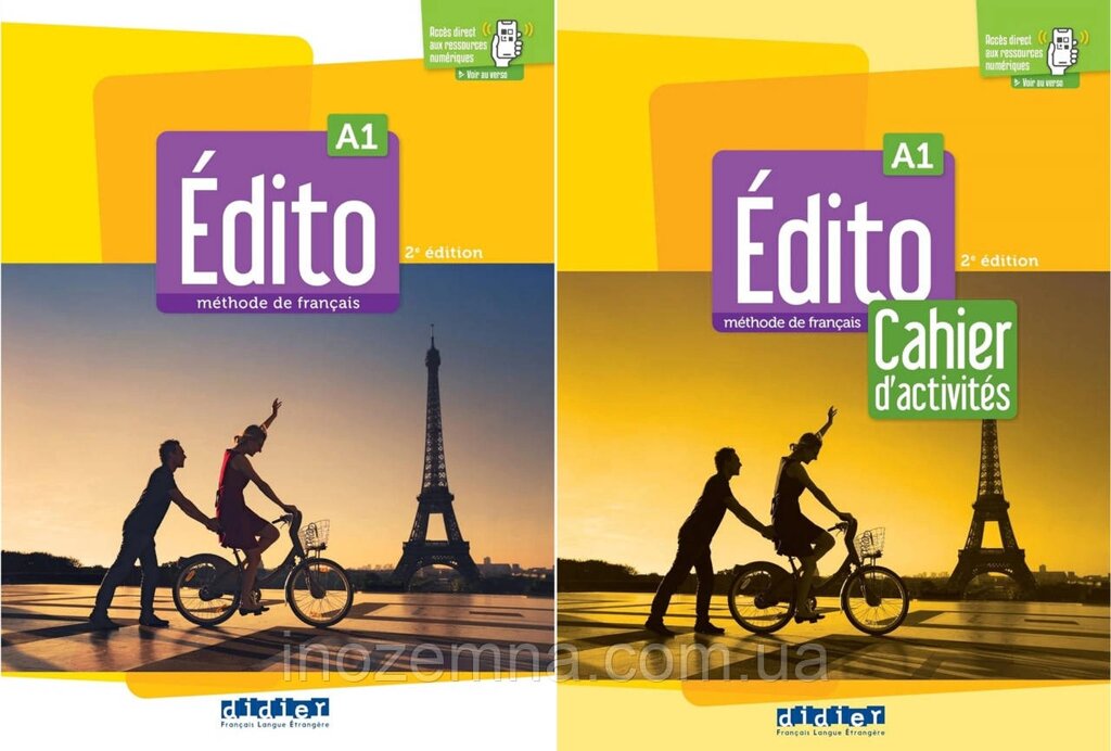 Edito A1 2e Edition Livre de l'eleve + Cahier d'exercices (комплект) від компанії Inozemna - фото 1