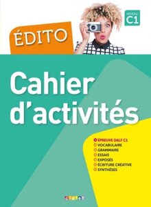 Edito C1 Cahier d activités avec CD MP3
