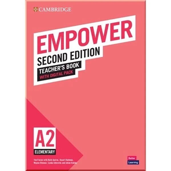 Empower 2nd Edition A2 Elementary Teacher's Book with Digital Pack (книга для вчителя+цифровий пакет) від компанії Inozemna - фото 1