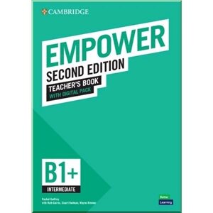 Empower 2nd Edition B1+ Intermediate Teacher's Book with Digital Pack (книга для вчителя+цифровий пакет)