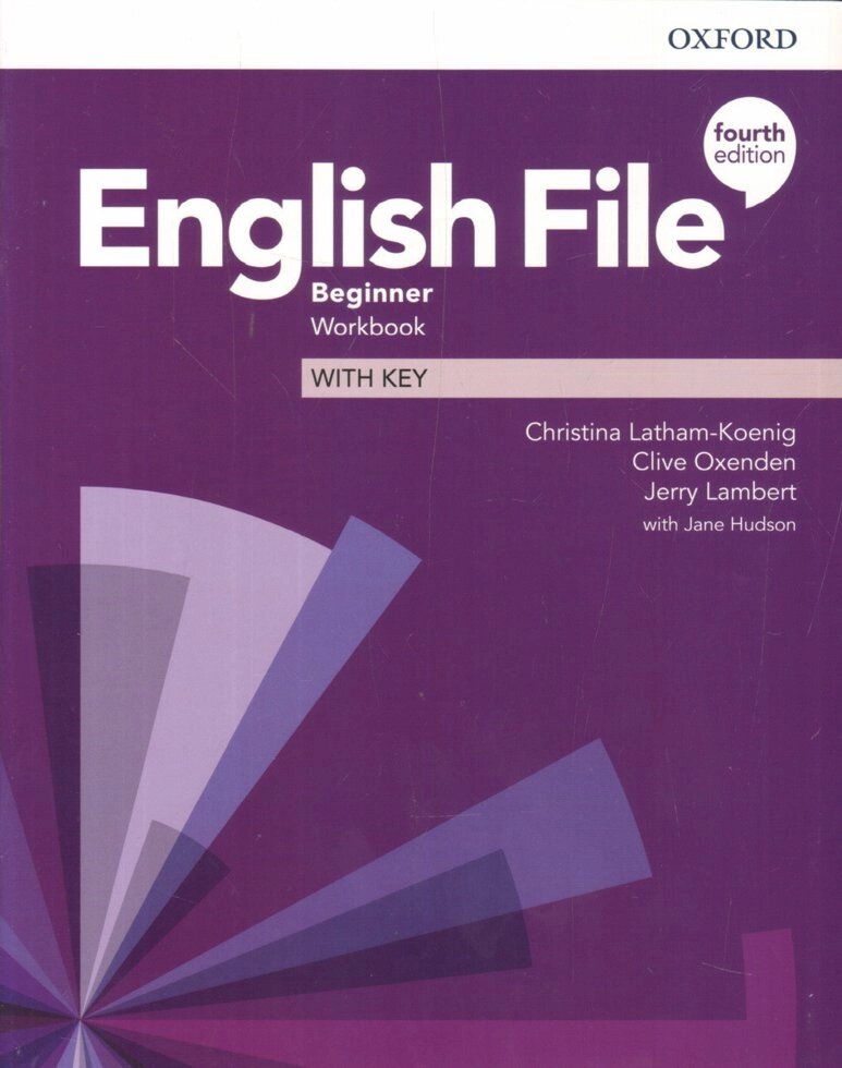 English File 4th Edition Beginner Workbook with Key від компанії Inozemna - фото 1