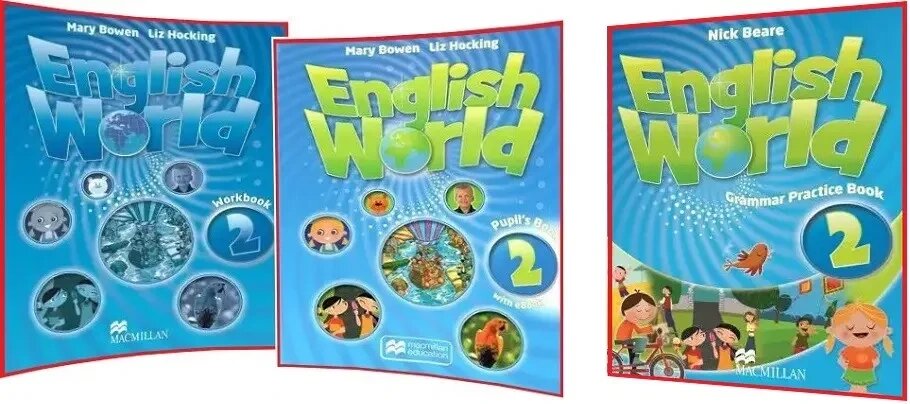 English World 2 Pupil's Book + Workbook + Grammar Practice Book (підручник + робочий зошит + граматика) від компанії Inozemna - фото 1