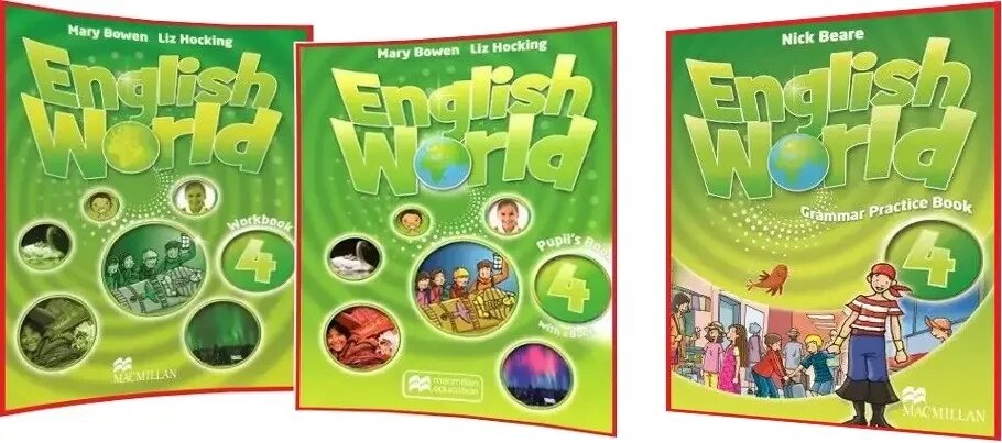 English World 4 Pupil's Book + Workbook + Grammar Practice Book (підручник + робочий зошит + граматика) від компанії Inozemna - фото 1