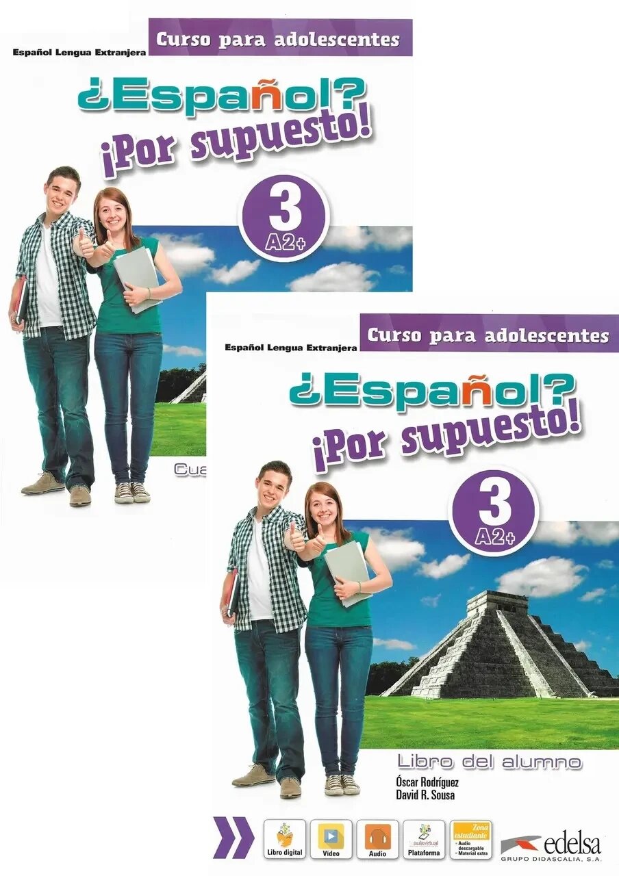 Espanol Por supuesto 3 (A2+) Libro Del Alumno + Cuaderno de Ejercicios (комплект) від компанії Inozemna - фото 1