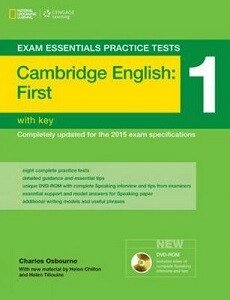 Exam Essentials: Cambridge First Practice Tests1 with Answer Key & DVD-ROM від компанії Inozemna - фото 1