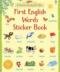 First English Words Sticker Book від компанії Inozemna - фото 1