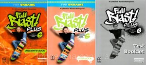 Full Blast Plus 6 Student`s book + Workbook + Test Booklet (підручник + зошит + тести)