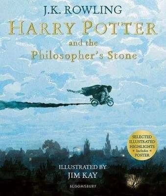 Harry Potter 1 philosopher's Stone Illustrated Edition [Paperback] від компанії Inozemna - фото 1