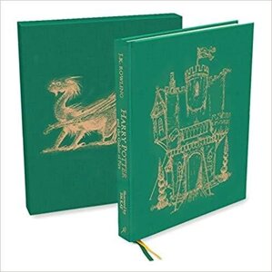 Harry Potter 4 Goblet of Fire Deluxe Illustrated Slipcase Edition