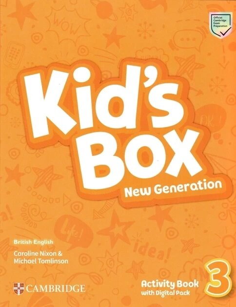 Kid's Box New Generation 3: Activity Book with Digital Pack від компанії Inozemna - фото 1