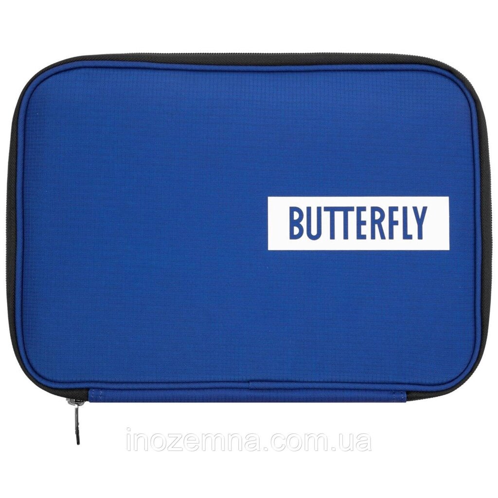 Одинарний чохол Butterfly Logo 2019 royal blue для настільного тенісу від компанії Inozemna - фото 1