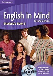 English in Mind 2nd Edition 3 student's Book with DVD-ROM