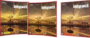 Impact 3 Student's Book + Workbook + Grammar Book (Підручник + робочий зошит + граматика)