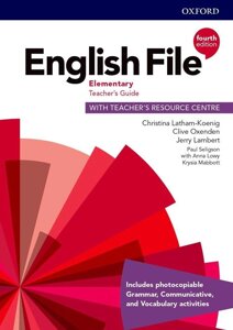 English File 4th Edition ElementaryТeacher's Book + teacher's Resourse Centre