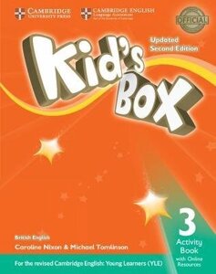 Kid's Box Updated 2nd Edition 3 Activity Book with Online Resources