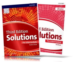 Solutions 3rd Edition Pre-Intermediate Student's Book + Workbook (комплект)