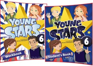 Young Stars 6 Student's Book + Workbook (комплект)