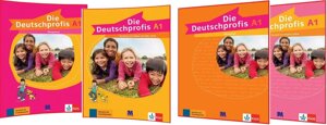 Die Deutschprofis A1 Kursbuch + Übunsbuch + Testheft + Worterheft (Підручник + робочий зошит + тести + словник)