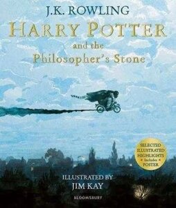 Harry Potter 1 philosopher's Stone Illustrated Edition [Paperback]