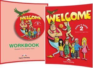 Welcome 2 Pupil's Book + Workbook (комплект)