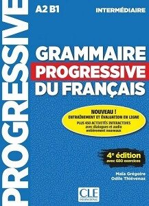 Grammaire Progressive du Francais 4e Edition Intermediaire Livre + CD + Livre-web 100% interactif