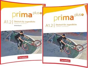 Prima plus A1.2 Schülerbuch + Arbeitsbuch (комплект)