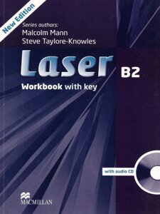 Laser Third Edition B2 : Workbook With Key + Audio CD