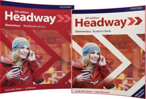 Headway 5th Edition Elementary Student's Book + Workbook (комплект)